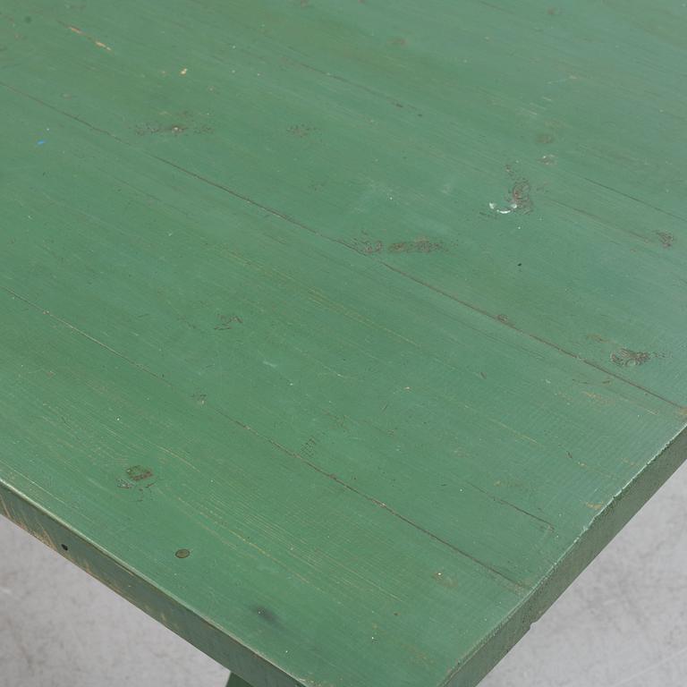Dining table, folk style 20th century.
