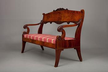 SOFFA, empire, Ryssland, St. Petersburg, 1820-tal.