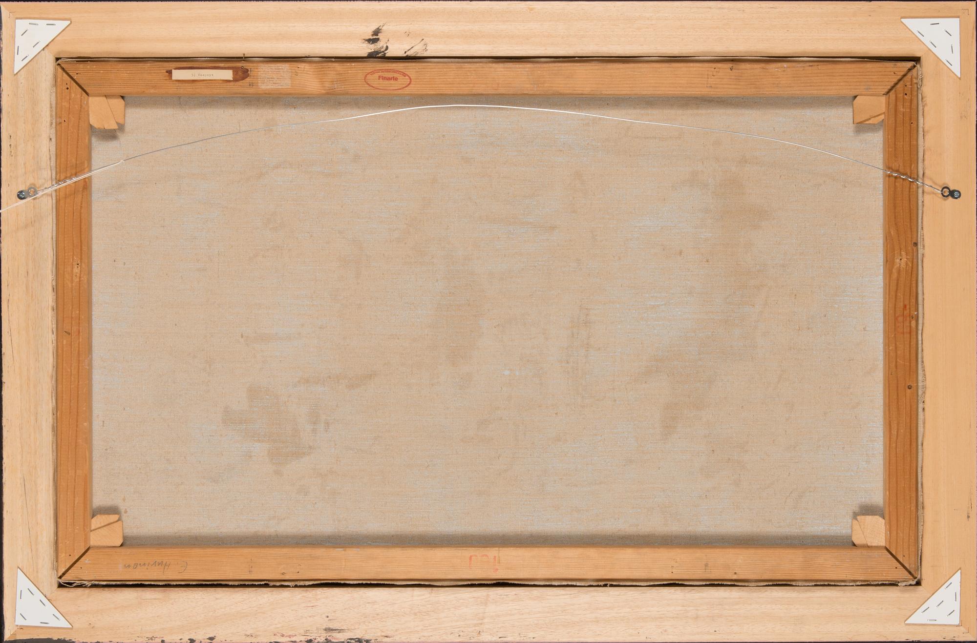 Erkki Auvinen, oil on canvas, signed and dated -68.