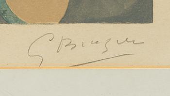 Georges Braque, efter, "Quatre Oiseaux".