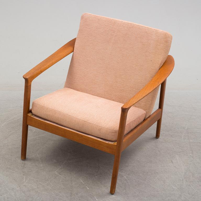 A 'Monterey/5-162' easy chair by Folke Ohlsson for Bodafors, dated 1961.