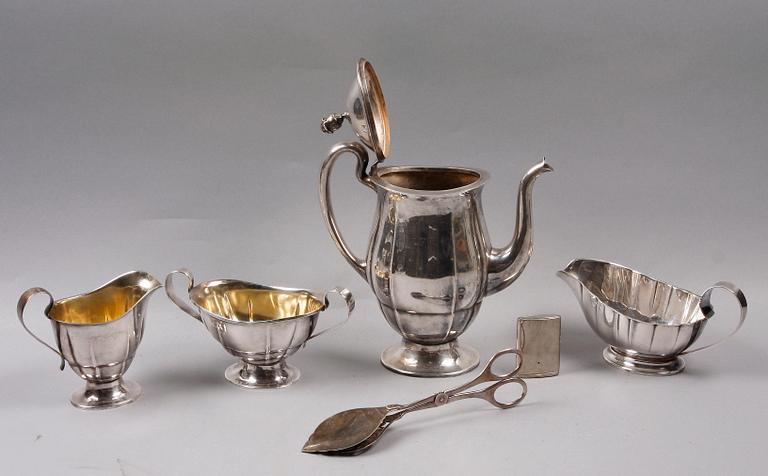 PARTI NYSILVER, 5 delar, bla GAB, 1900-talets första hälft.