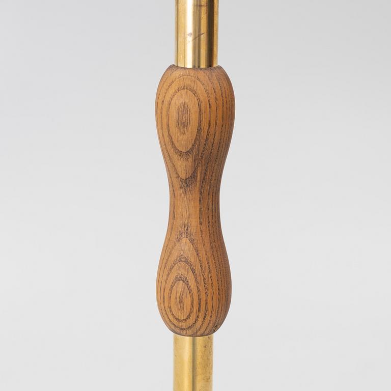 Floor lamp, mid-20th century.