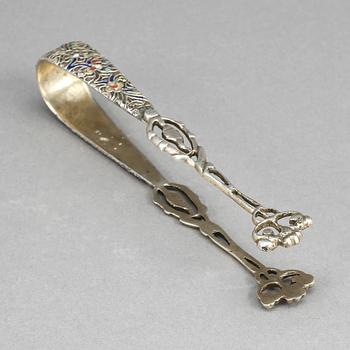 TÅNG, silver, Ryskt kulturområde, 1800/1900-tal. Vikt 65,5 gram.