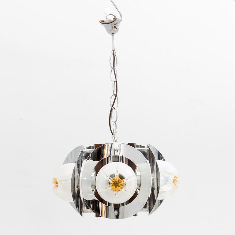 Chandelier, Mazzega, Murano, Italy, second half of the 20th century.