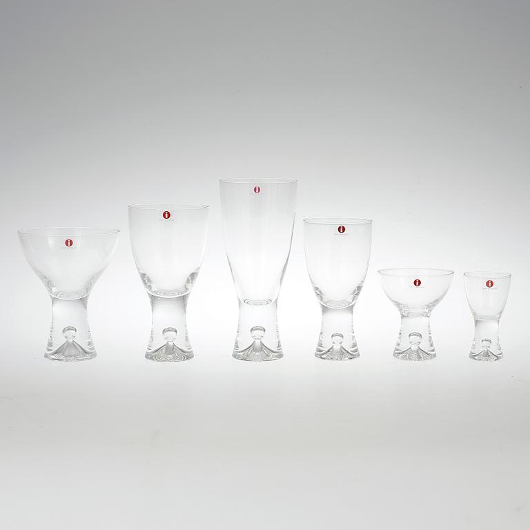 SERVISGLAS, 48 st, "Tapio", Tapio Wirkkala, Iittala, 1970/80-tal.