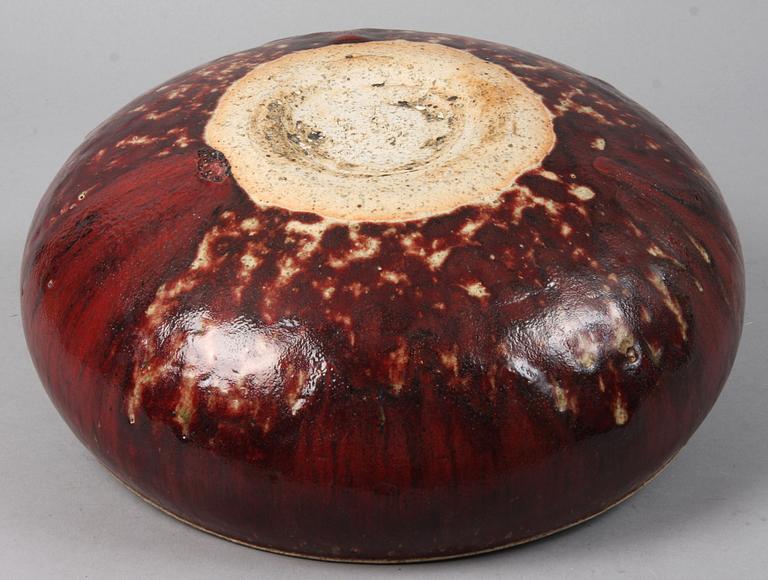 SKÅL, stengods, Rolf Palm, Mölle, 1964.