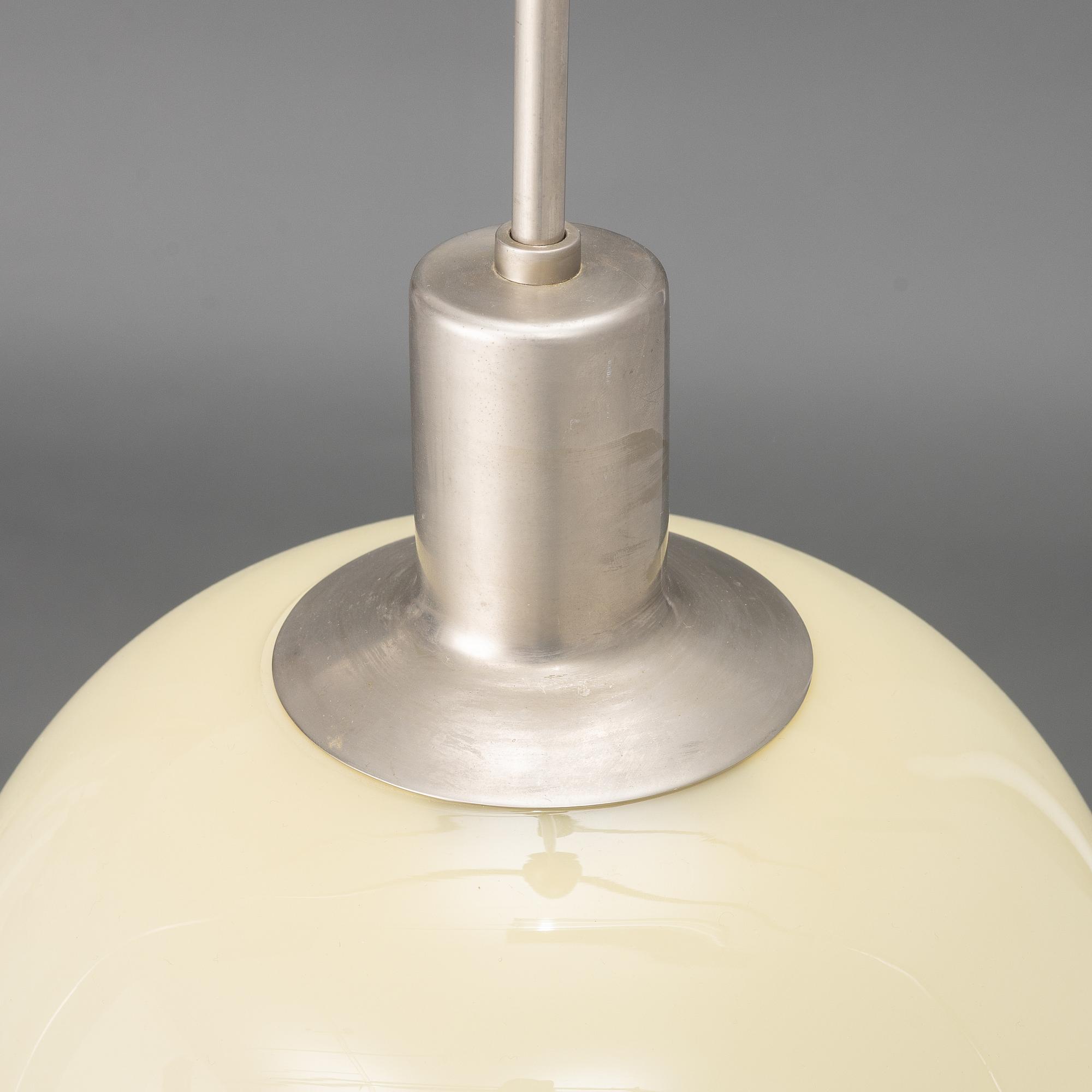 Harald Notini, a ceiling lamp model "10701", Arvid Böhlmarks Lampfabrik, Stockholm, 1930s.
