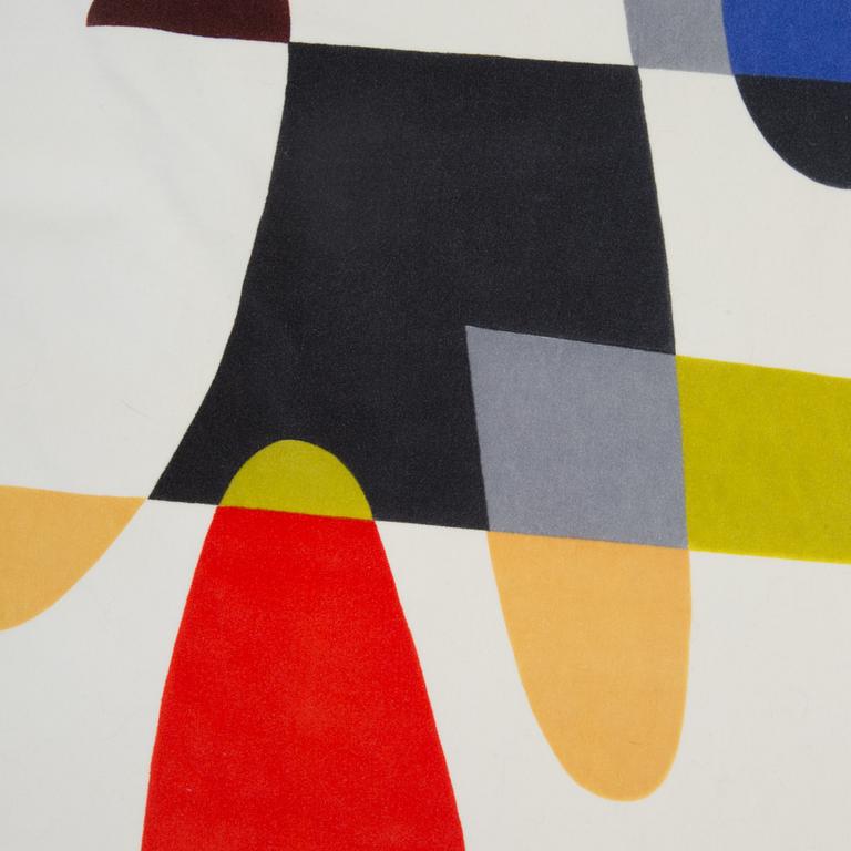 A WALL TEXTIL, velvet, "Trio", Pierre Olofsson, NK, signed and numbered 50/100.