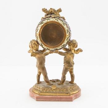 Table clock, Louis XVI style, Pedrini circa 1900.