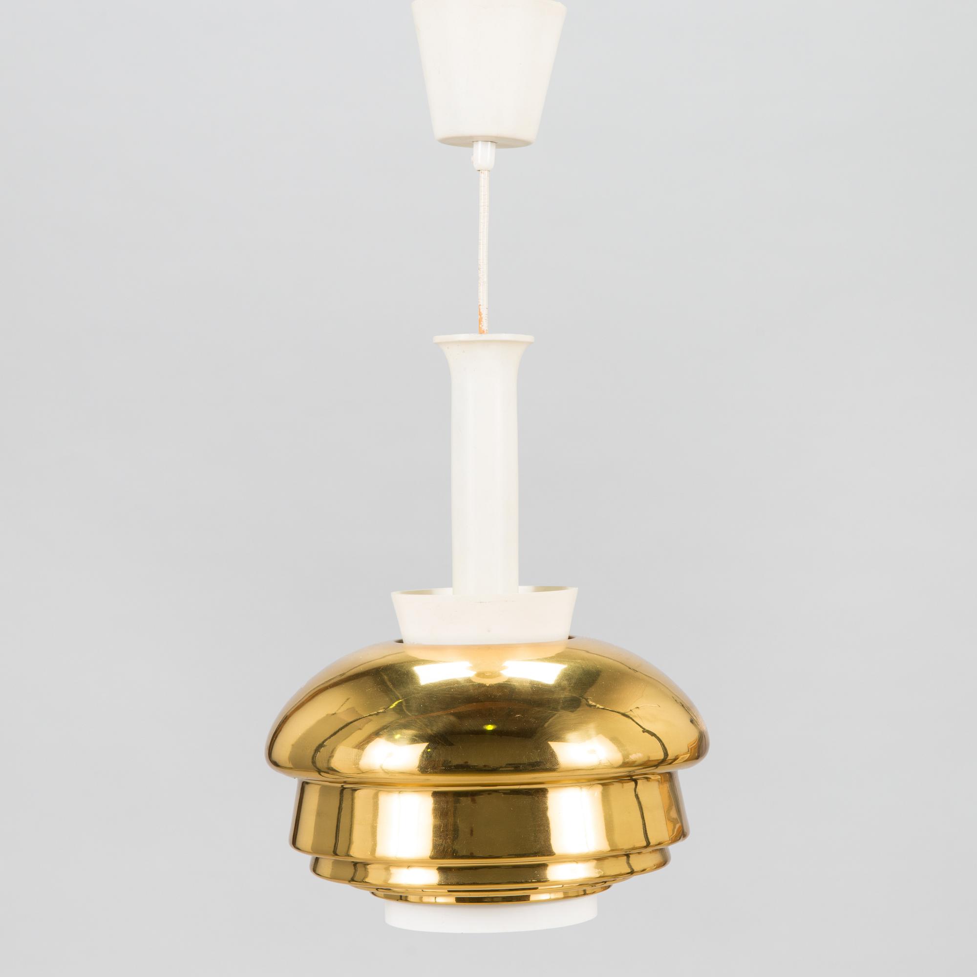 Alvar Aalto, taklampa "A335 B", Valaistustyö.