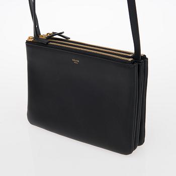 A Black Small Trio Shoulder Bag.