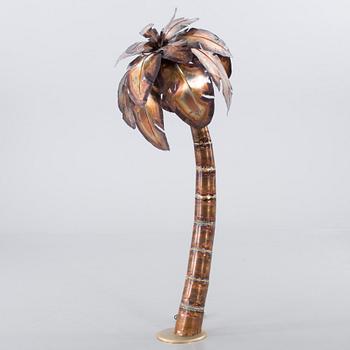 A 1970's ITALIAN PALM TREE LAMP.