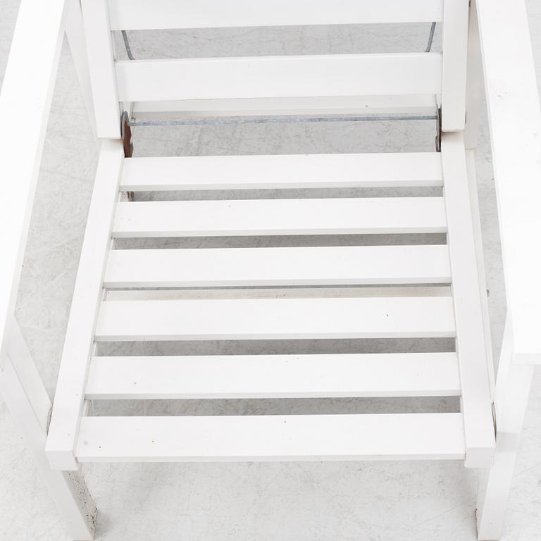 Elsa Stackelberg, däck/solstolar, ett par, Fri Form AB, Edsbruk.