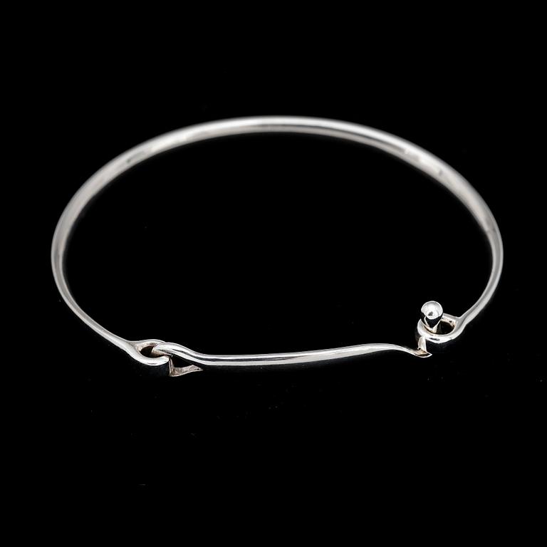 ARMRING, sterling silver, Torun Bülow Hübe, 2000-tal. Vikt 14 g.