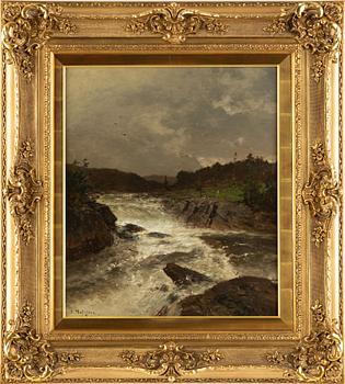 Axel Nordgren, oil on canvas, signed.
