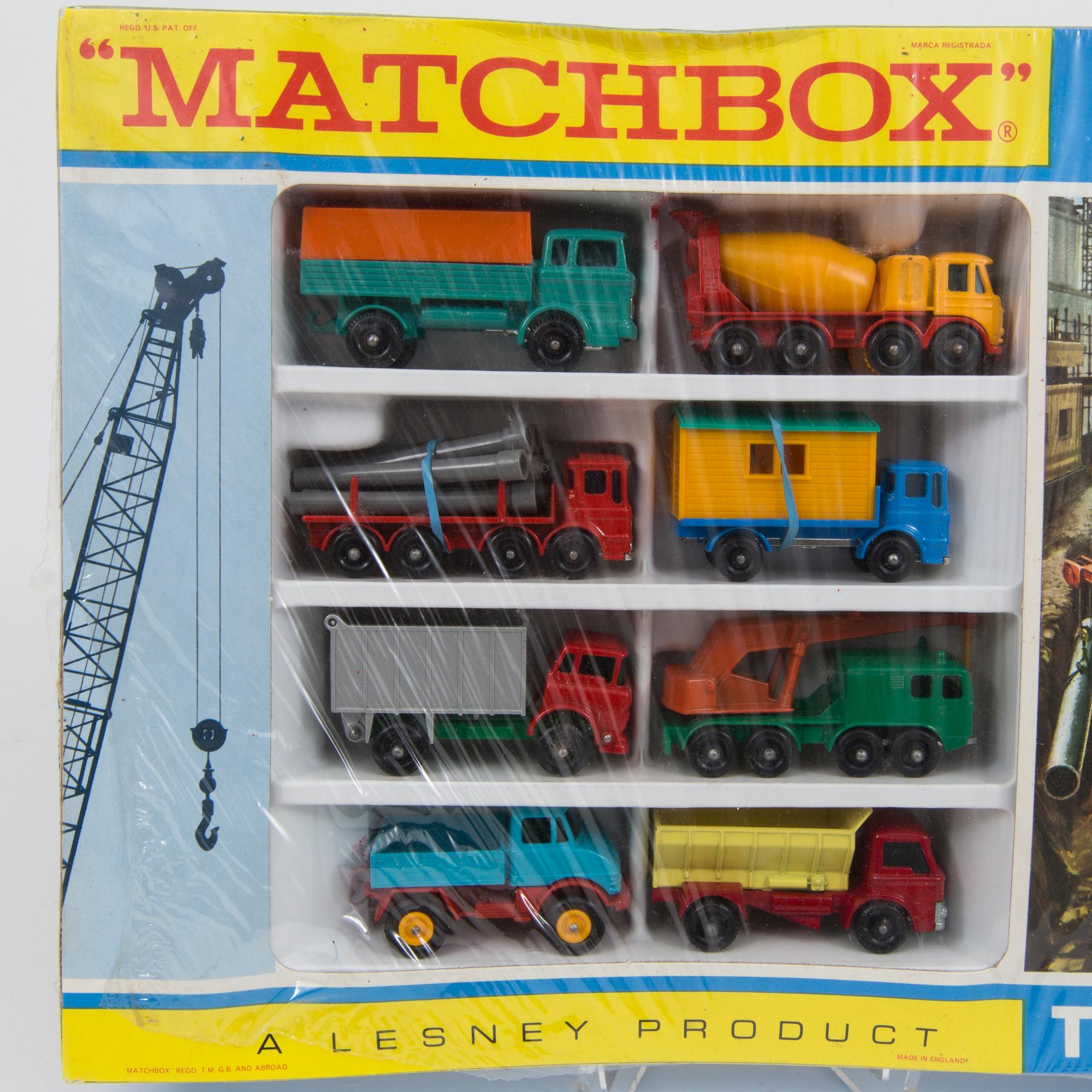 A Matchbox "G-6 Truck Set", England, 1960/70s.