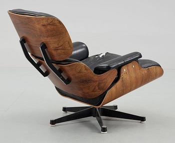 FÅTÖLJ, "Lounge Chair", Charles & Ray Eames.