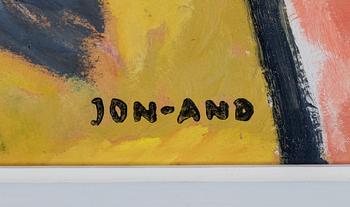 John Jon-And, oil on panel, signed.