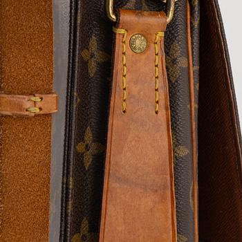 Louis Vuitton, väska, "Cartouchière", samt plånbok, 1970-tal.