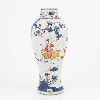 Vas, porslin. Kina, Qingdynastin, Kangxi (1662-1722).