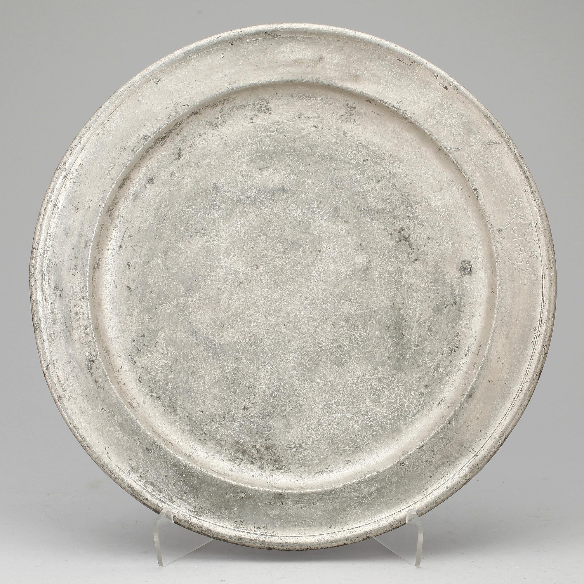 FAT, tenn, otydliga stämplar, 1700-tal.