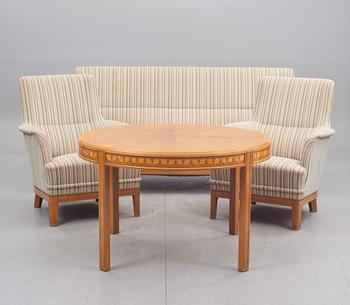 SOFFMÖBLEMANG, 4 delar, 1900-tal.