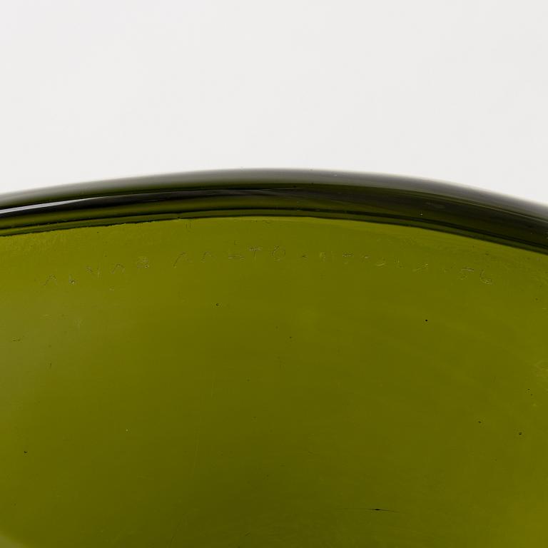 Alvar Aalto, a '3900-37' plate signed Alvar Aalto Iittala -56.