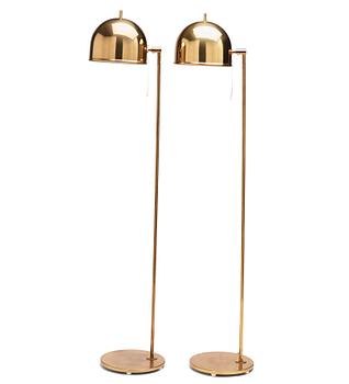 39. Eje Ahlgren, a pair of floor lamps, model 'G-075', Bergboms, Sweden 1960-70s.