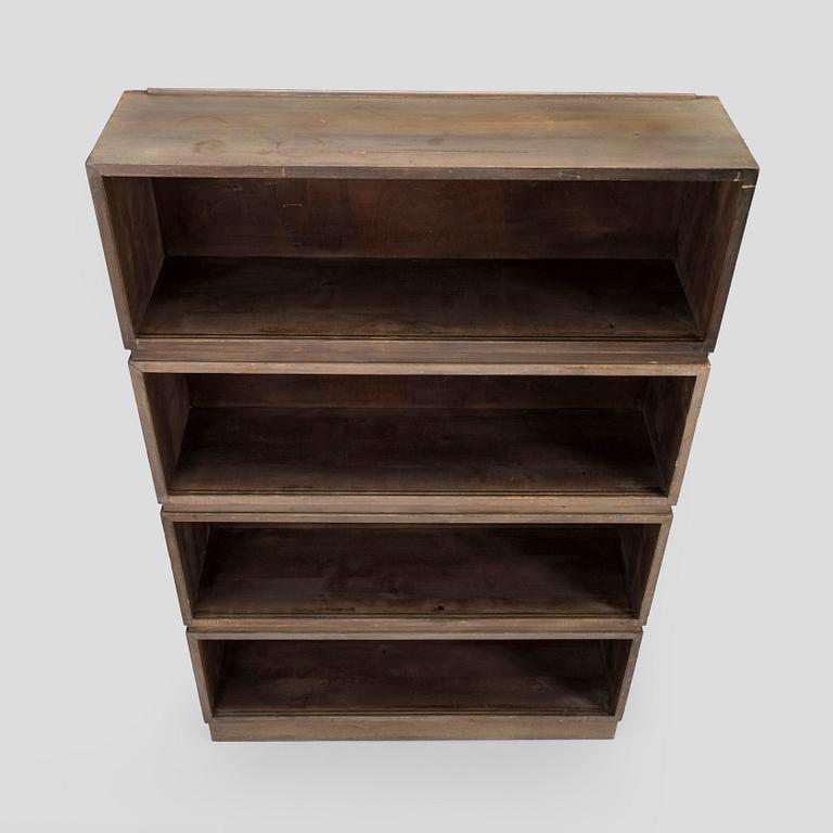 Aino Aalto, kirjahylly / kirjakaappi, 412/4 O.Y. Huonekalu- ja Rakennustyötehdas A.B. 1940-luku.