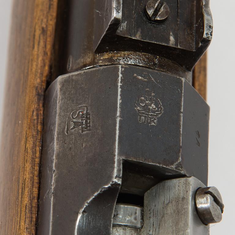 Kivääri, Berdan II, jalkaväelle, m/1870, Venäjä, 1881.