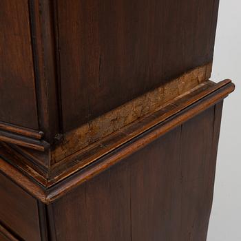 A Rococo cabinet, 18th century.