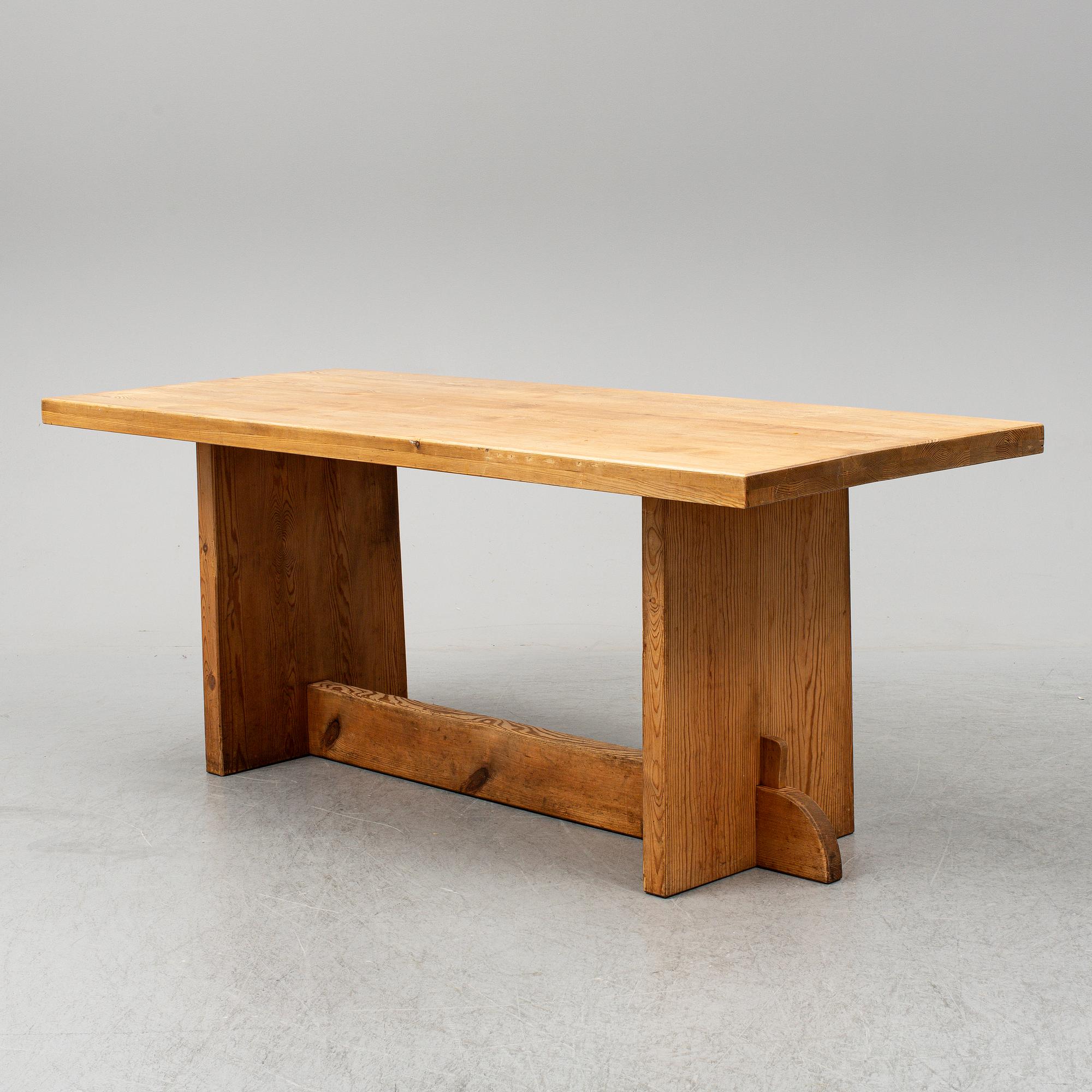 AXEL EINAR HJORTH, a 'Lovö' table, 1930's.
