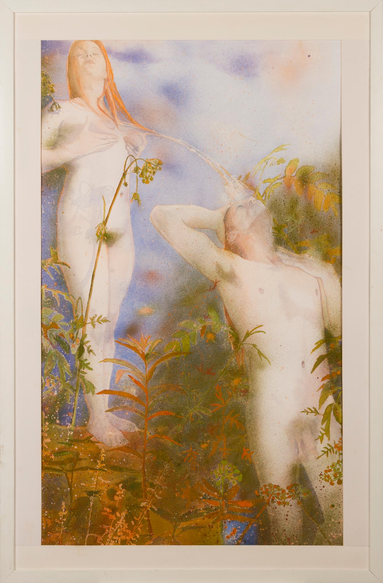 MERJA LAINE watercolour, signed and dated 2002.
