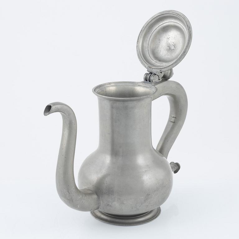 Vinkanna, tenn, av Anders Hedenbom d.y. , Örebro 1761.