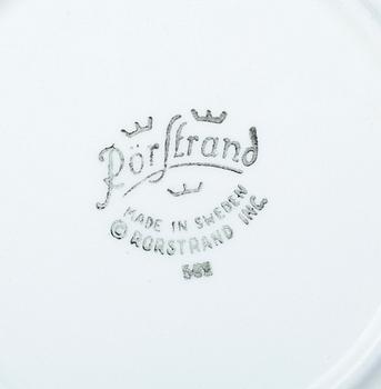 MATSERVIS, 69 delar, porslin, "Blå eld", Hertha Bengtsson, Rörstrand.