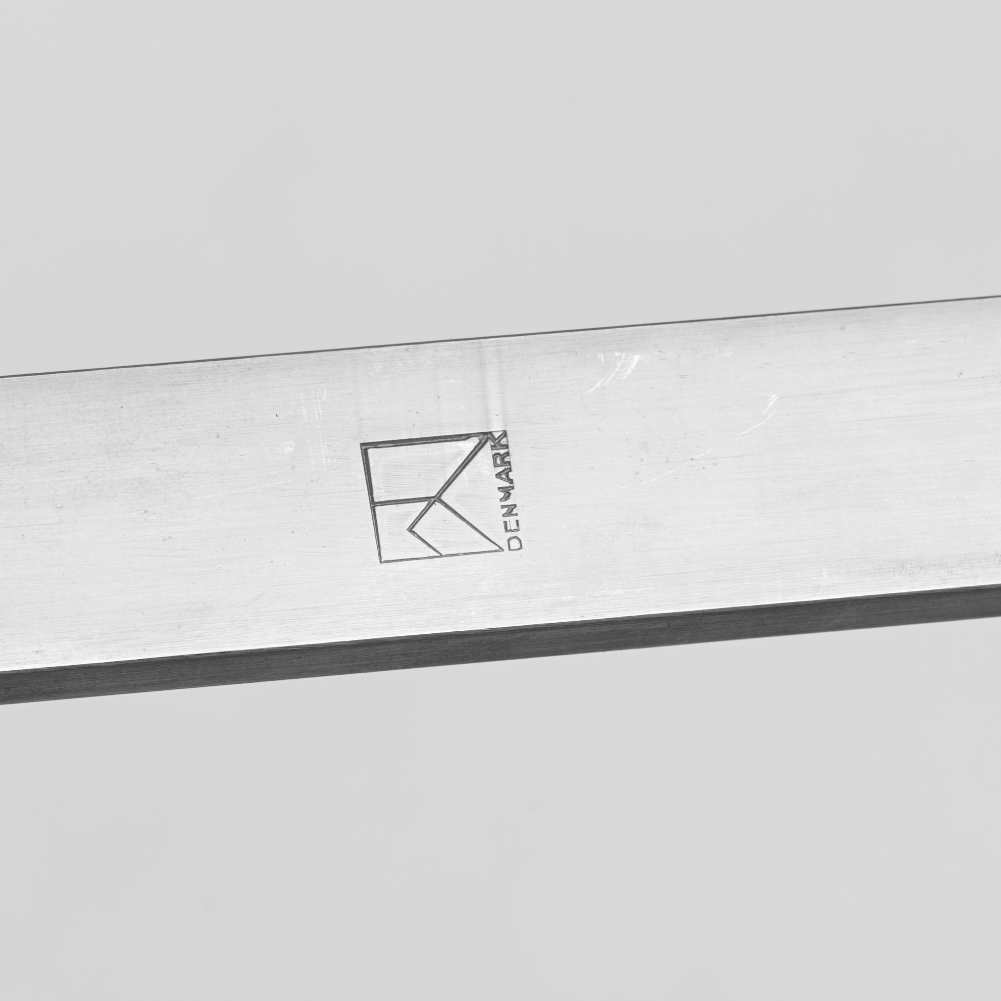 Poul Kjaerholm, a "PK61" coffee table, E. Kold Christensen, Denmark, 1960s.