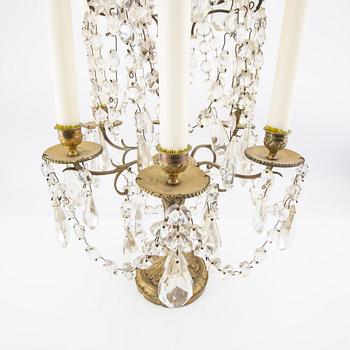 Pair of table lamps, Louis XV style, first half of the 20th century.