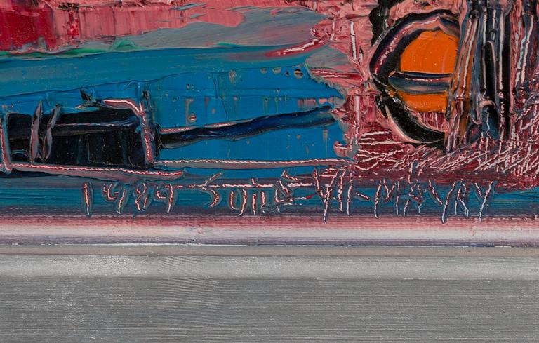 SOILE YLI-MÄYRY, olja på duk, signerad och daterad 1989.