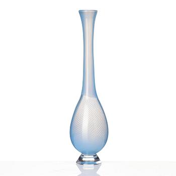 Sven Palmqvist, fyra delar, glas, Kraka, Orrefors 1940-50-tal, nr 34, 170, 359 samt en osignerad.