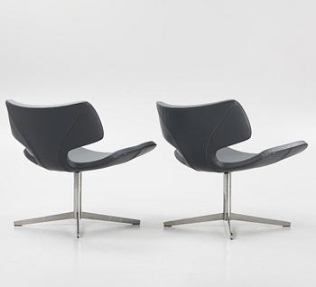 Steinar Hindenes, Tveit & Tornöe, fåtöljer ett par, "Bone", Materia, 2000-tal.