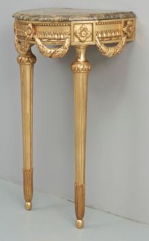 KONSOLBORD, gustaviansk stil, 1900-talets början.