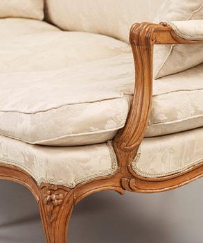 SOFFA. Tyskland, 1700-talets mitt. Rokoko.