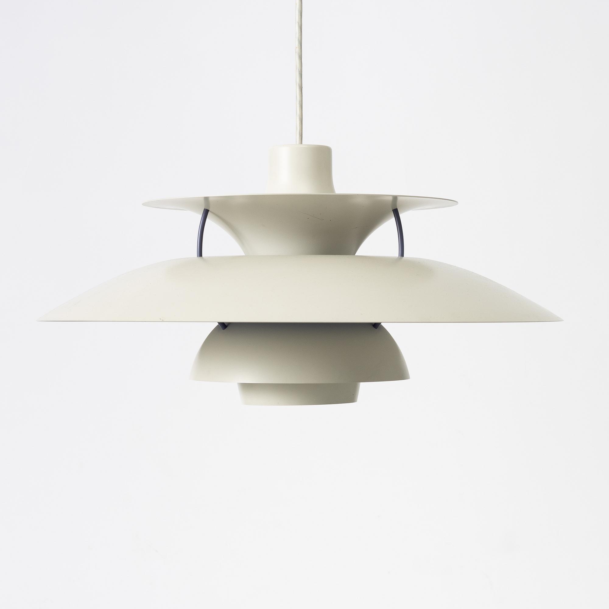 Poul Henningsen, ceiling lamp, "PH5", Louis Poulsen, Denmark.