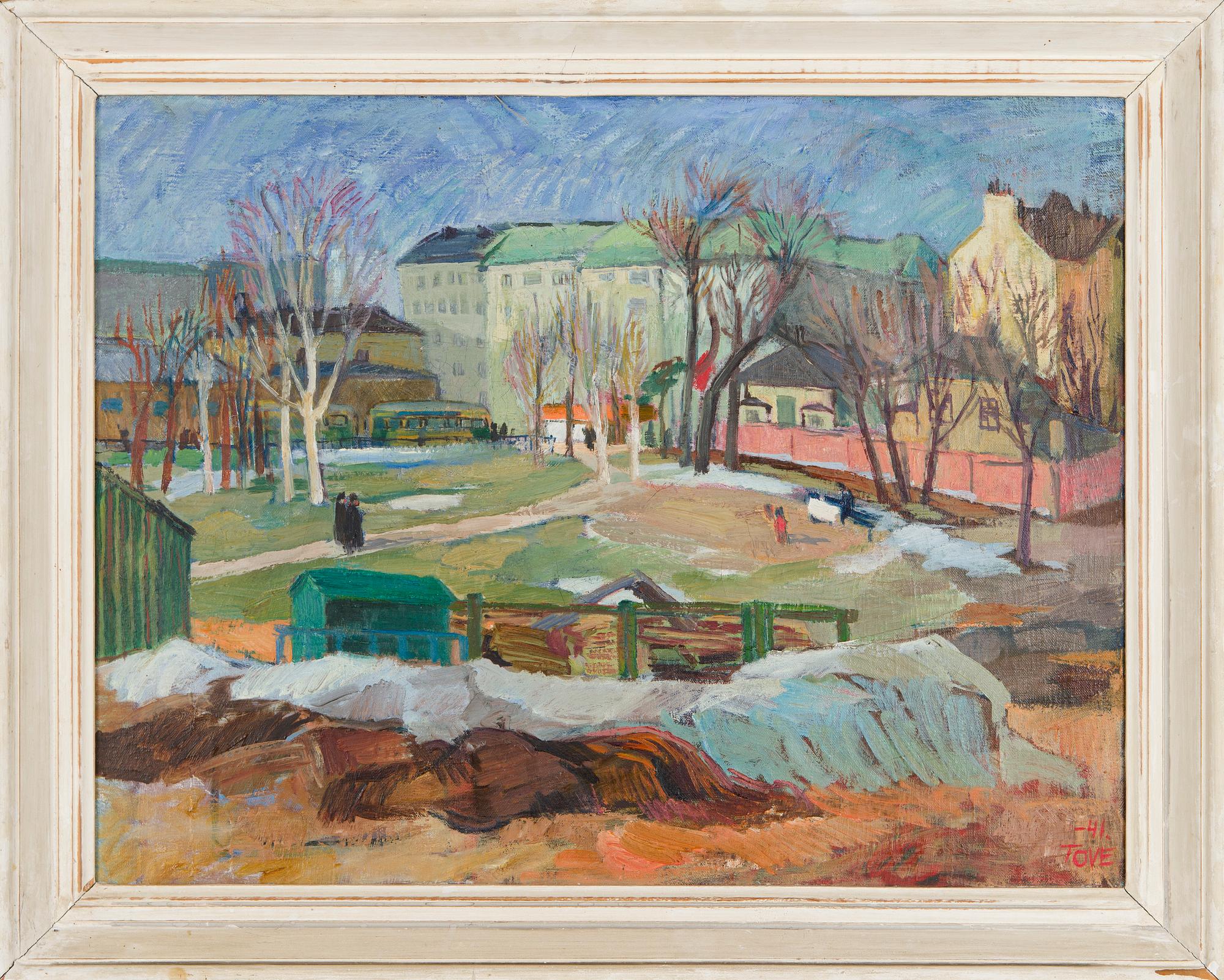 Tove Jansson, Utsikt från Tölöviken.