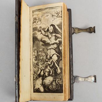 Silverskott skölpadd-band från 1700-talet, (1 vol.).