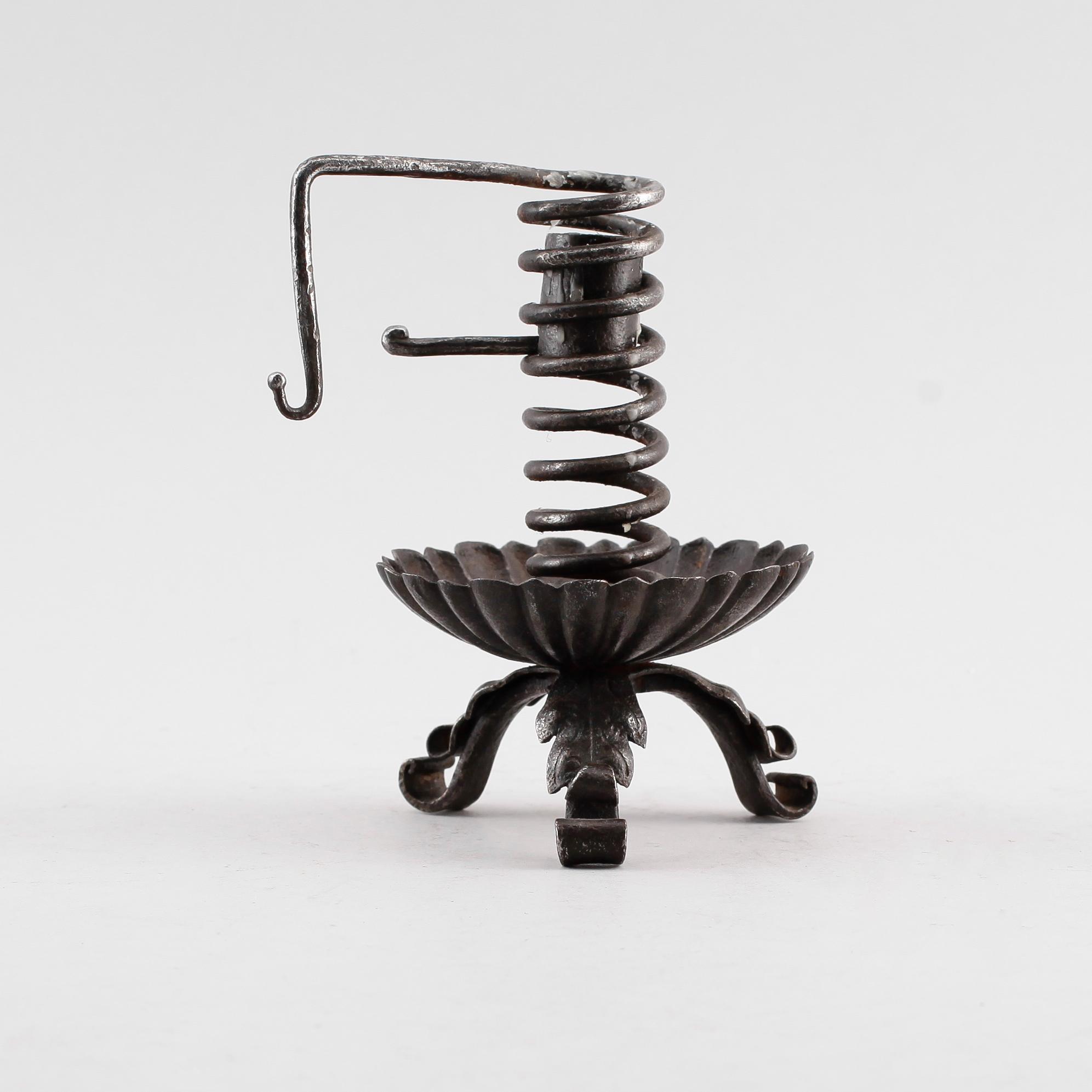 LJUSSTAKE, smide, 1700-tal.