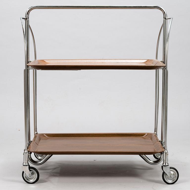 A mid 20th century tea trolley.