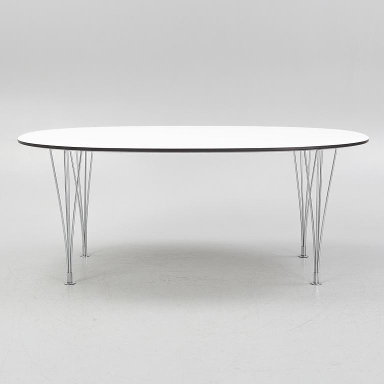 Bruno Mathsson & Piet Hein, dining table, "Superellipse", Bruno Mathsson International AB, Värnamo, 2011.