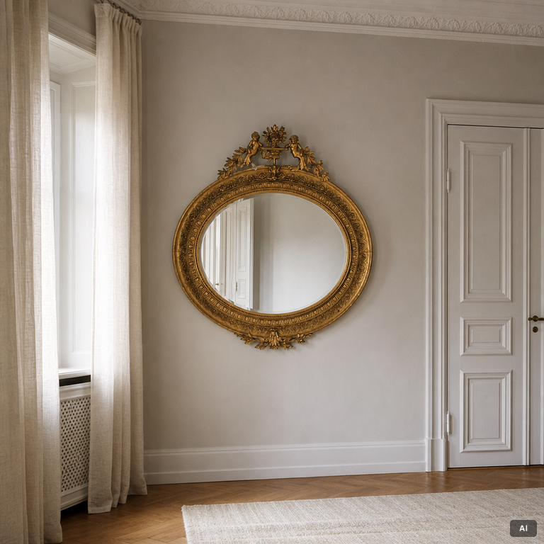 A mirror, second half of the 19th century.